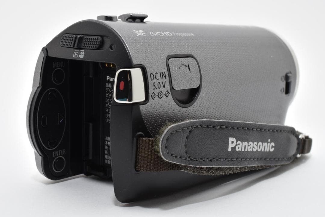 【美品】Panasonic ビデオカメラ HC-V210M グレー　動作確認済