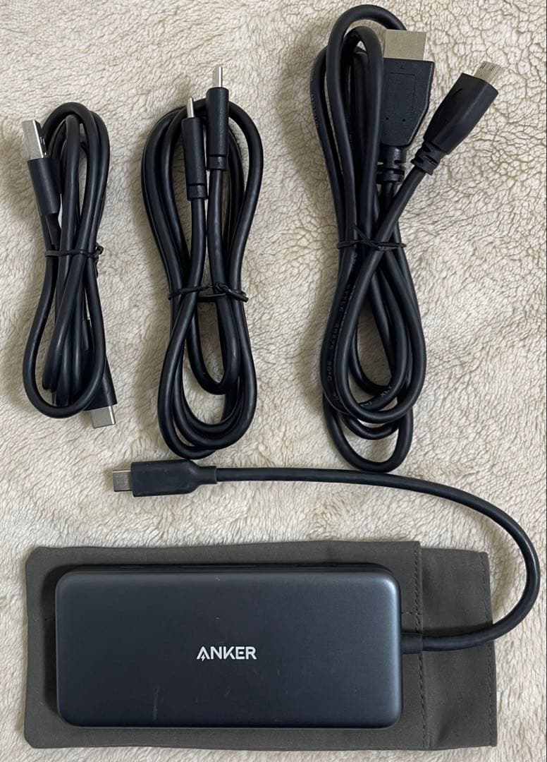 18.5インチ 1080P モニター&Anker PowerExpand 7+1