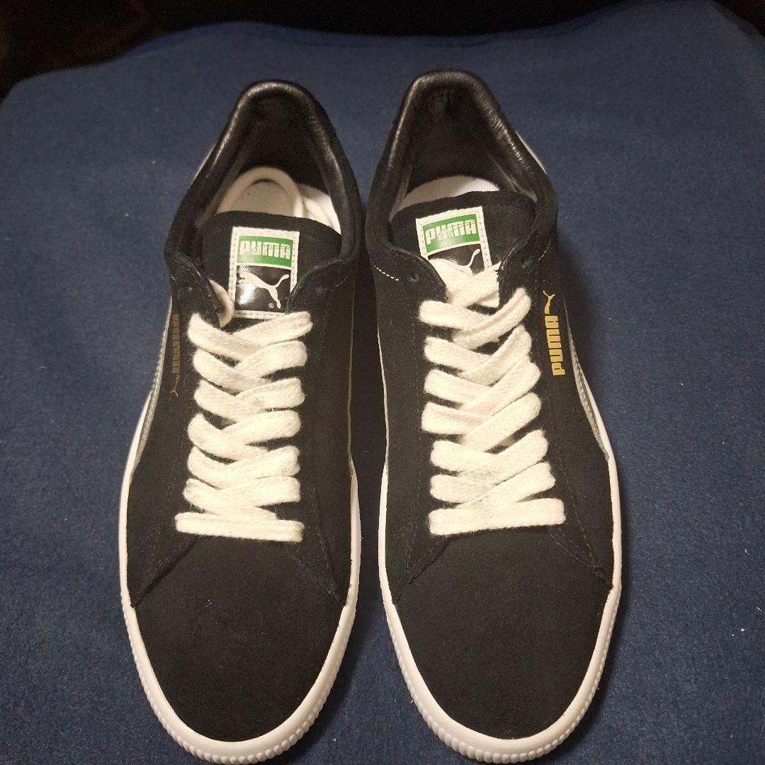 週末限定価格 PUMA Suede 90681S ブラック/シルバー