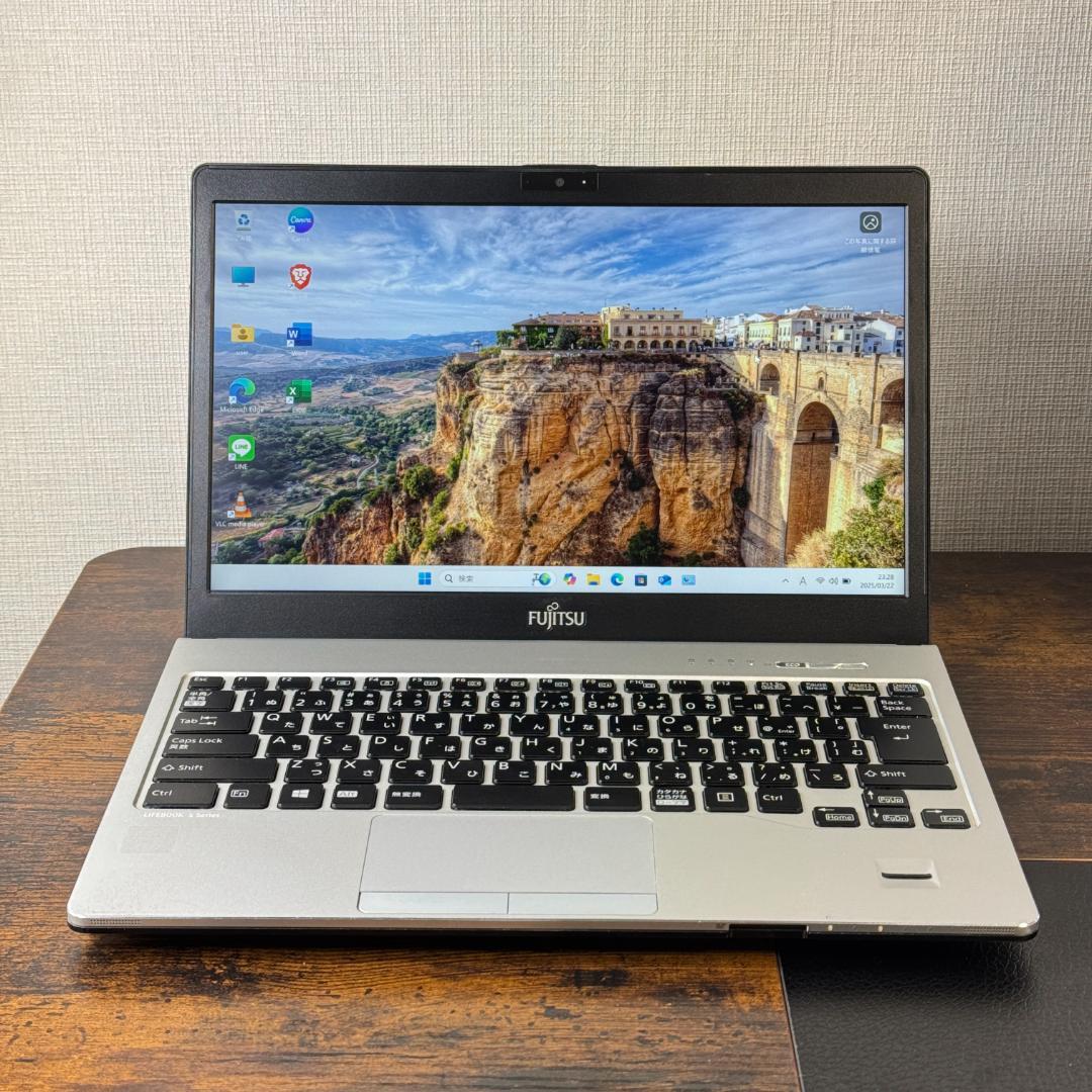 ★オススメ★ LIFEBOOK 指紋センサー ガンメタ Office2021付