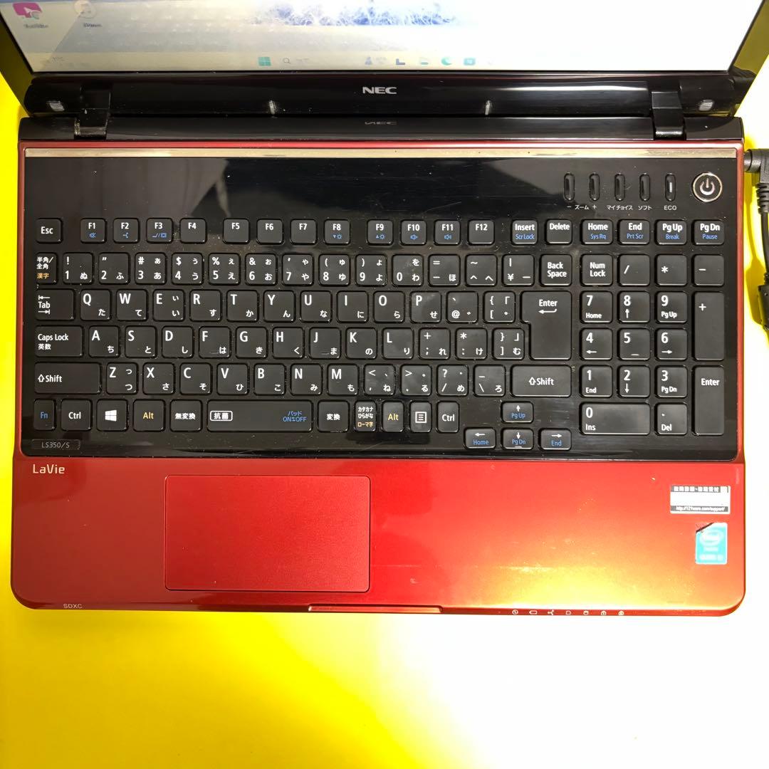 Win11★LAVIEノートPC★オフィス付！爆速新品SSD＆i3＆メモリ8GB