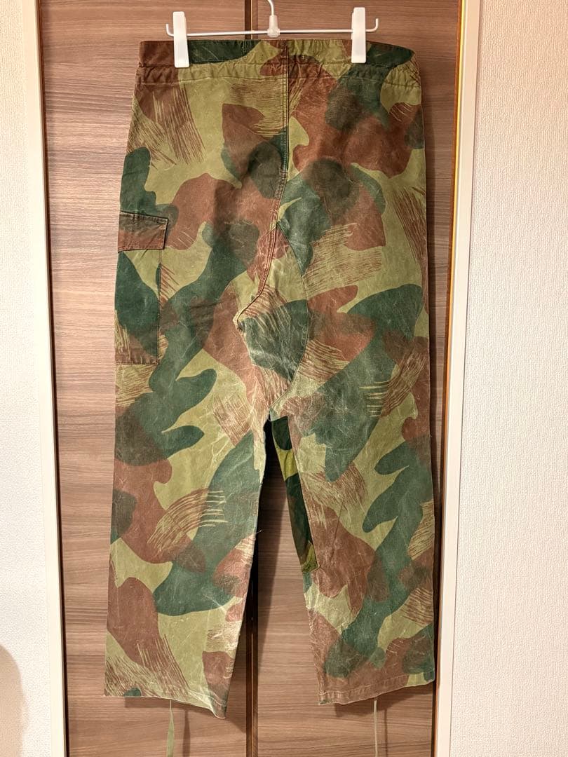 ベルギー軍　ブラッシュストロークカモ　50s