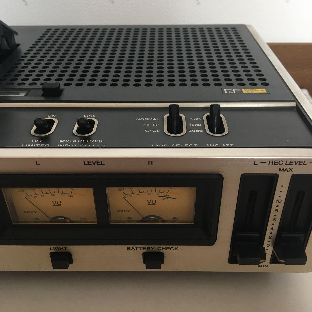 SONYデンスケ　カセットレコーダー　TC2810