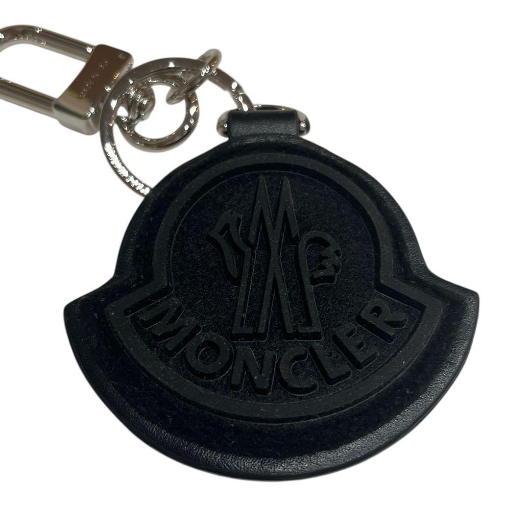 専用人気　モンクレール　キーリング　キーホルダー　チャーム　ブラック