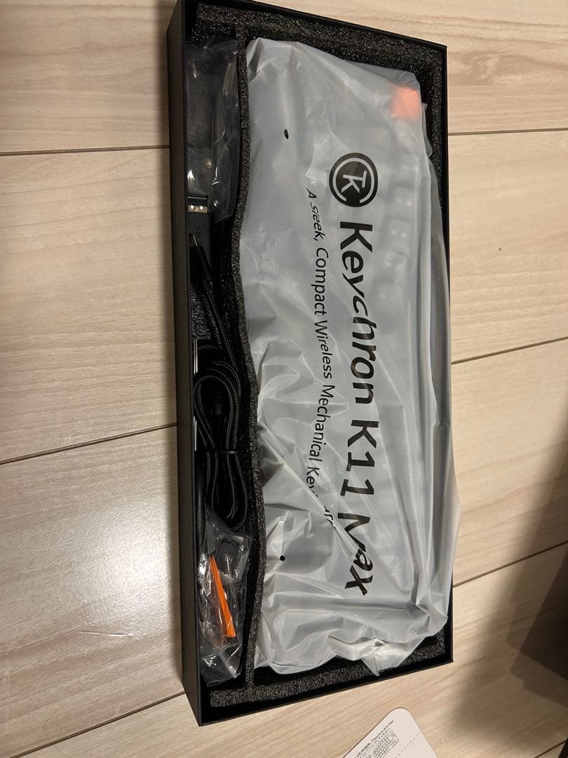 Keychron K11 Max ホットスワップ茶軸　技適有