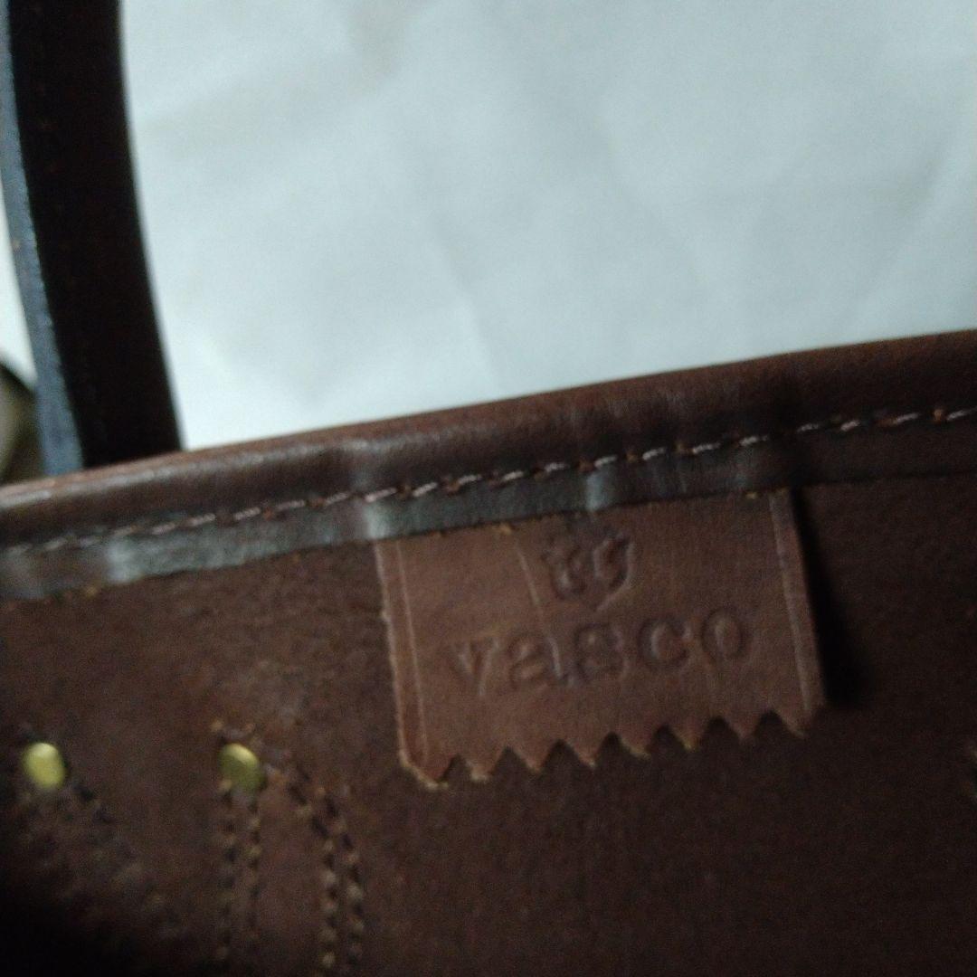 Vascoトートバッグ　ハンドバッグミニ小さめ（vs-269L)ブラウン