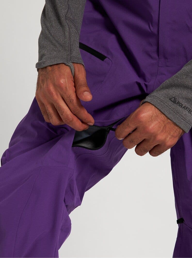 Burton ak 457 Guide ジャケット ビブパンツ 紫