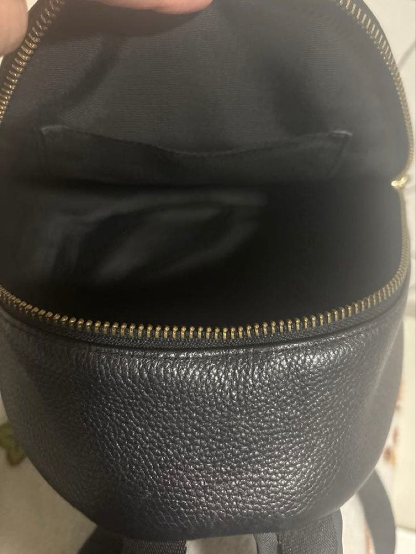 美品　COACH ブラック ミニリュック