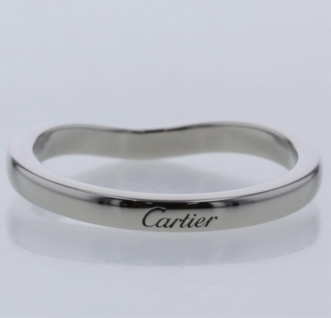 Cartier プラチナリング サイズ48 8号
