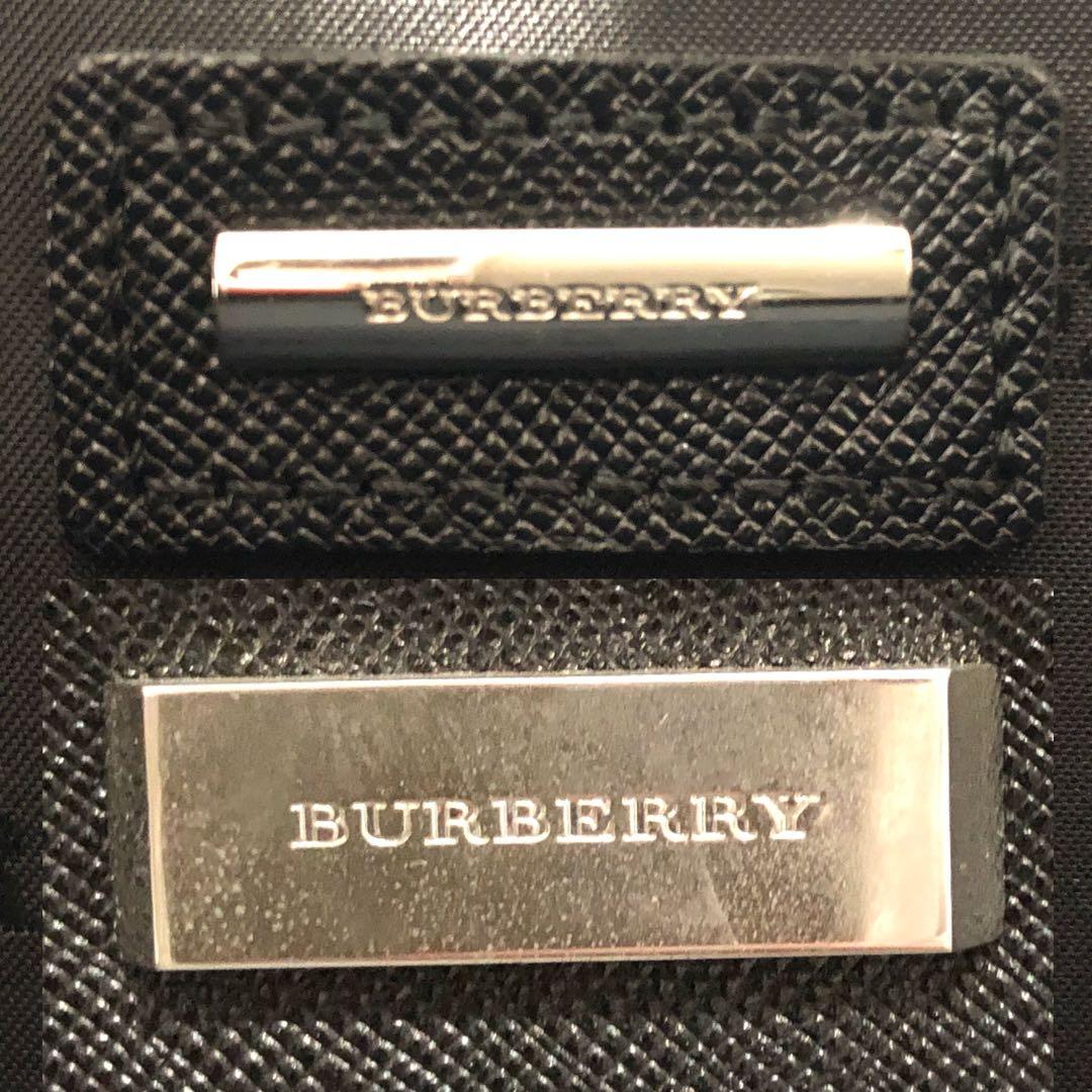 未使用✨バーバリー レザー　ビジネスバッグ ブリーフケース ブラック