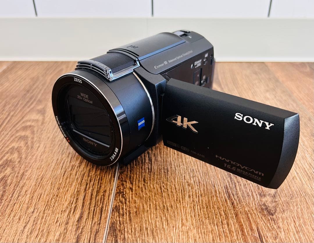 SONY FDR-AX40 4Kビデオカメラ 本体　64GB