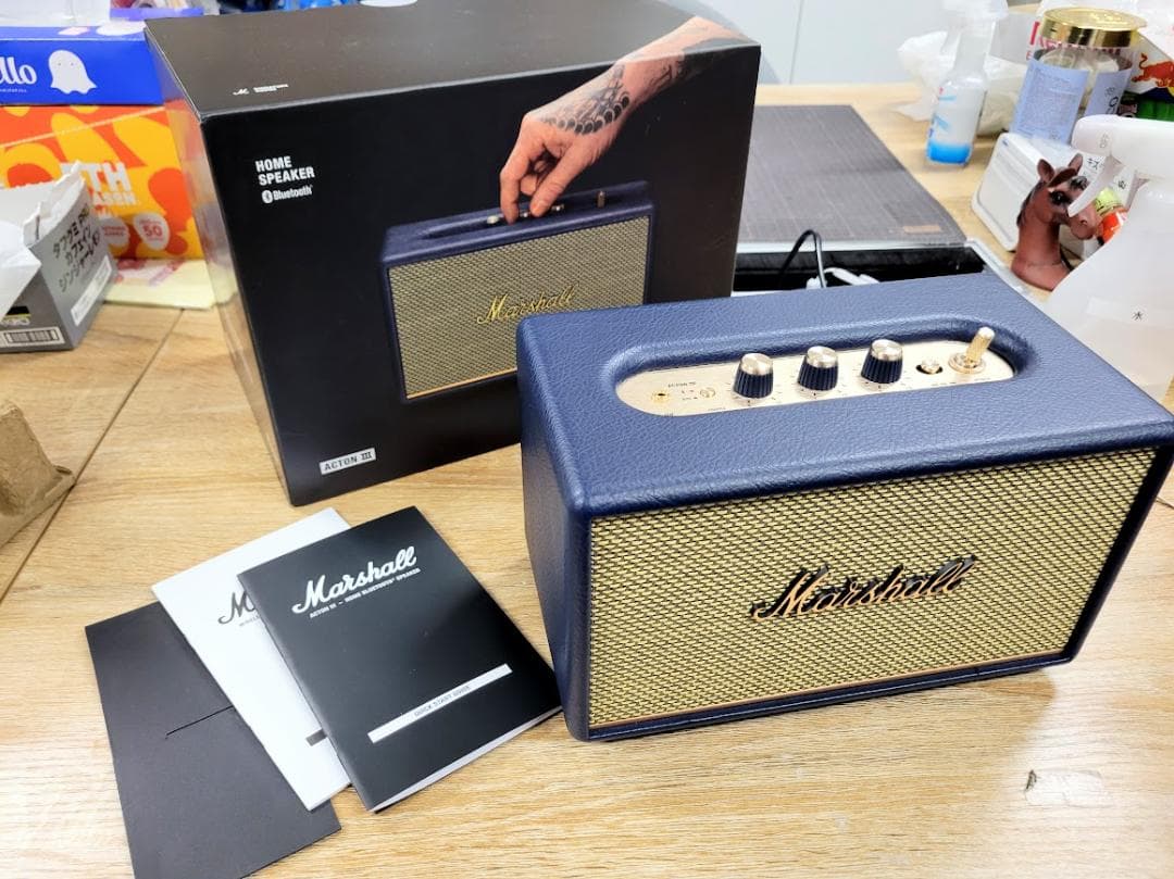 新品：マーシャル ワイヤレススピーカー ActonⅢ/bluetooth/音楽