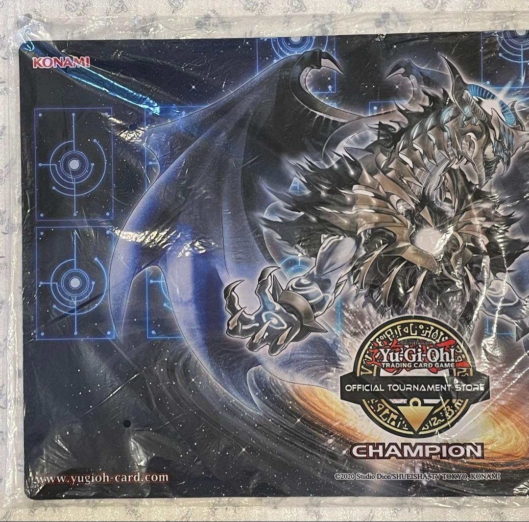 希少 海外限定 新品未開封 ブラックホールドラゴン プレイマット 遊戯王