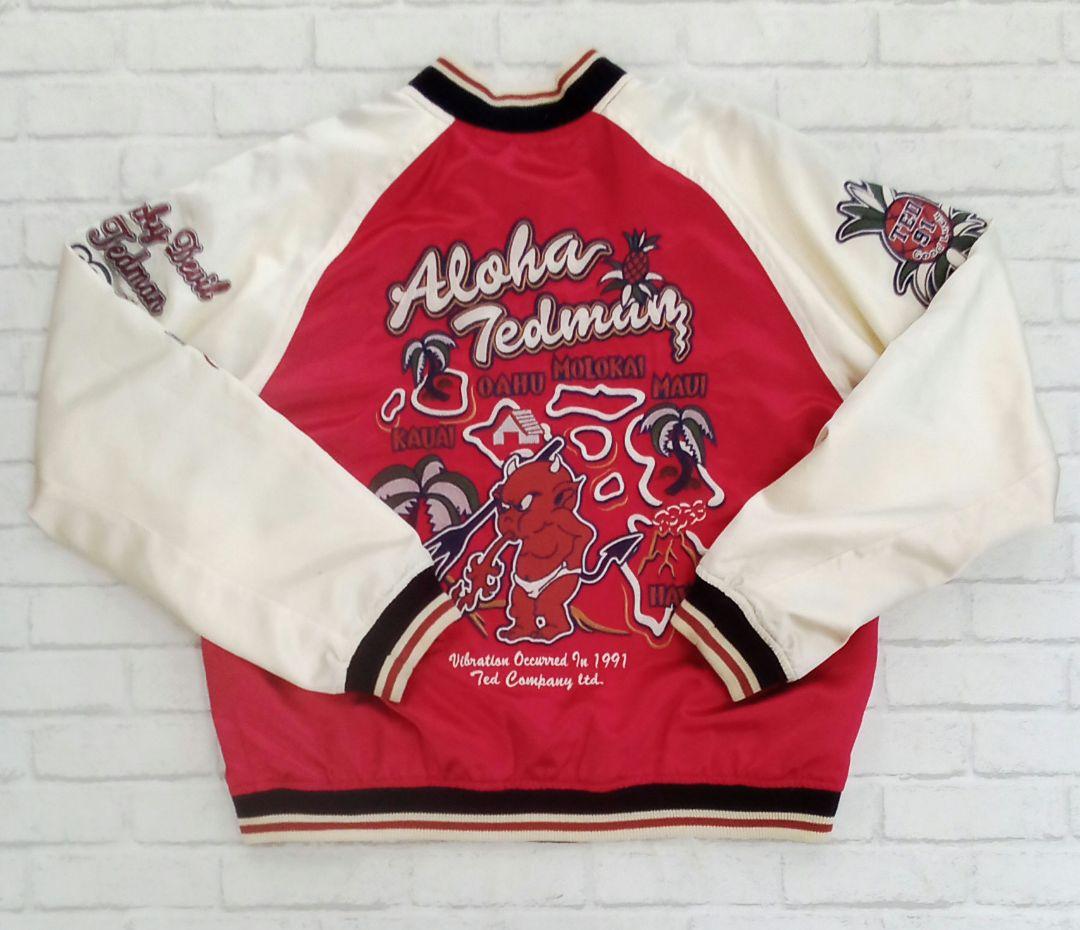 D802 TEDMAN テッドマン リバーシブル スカジャン 刺繍 サイズ40