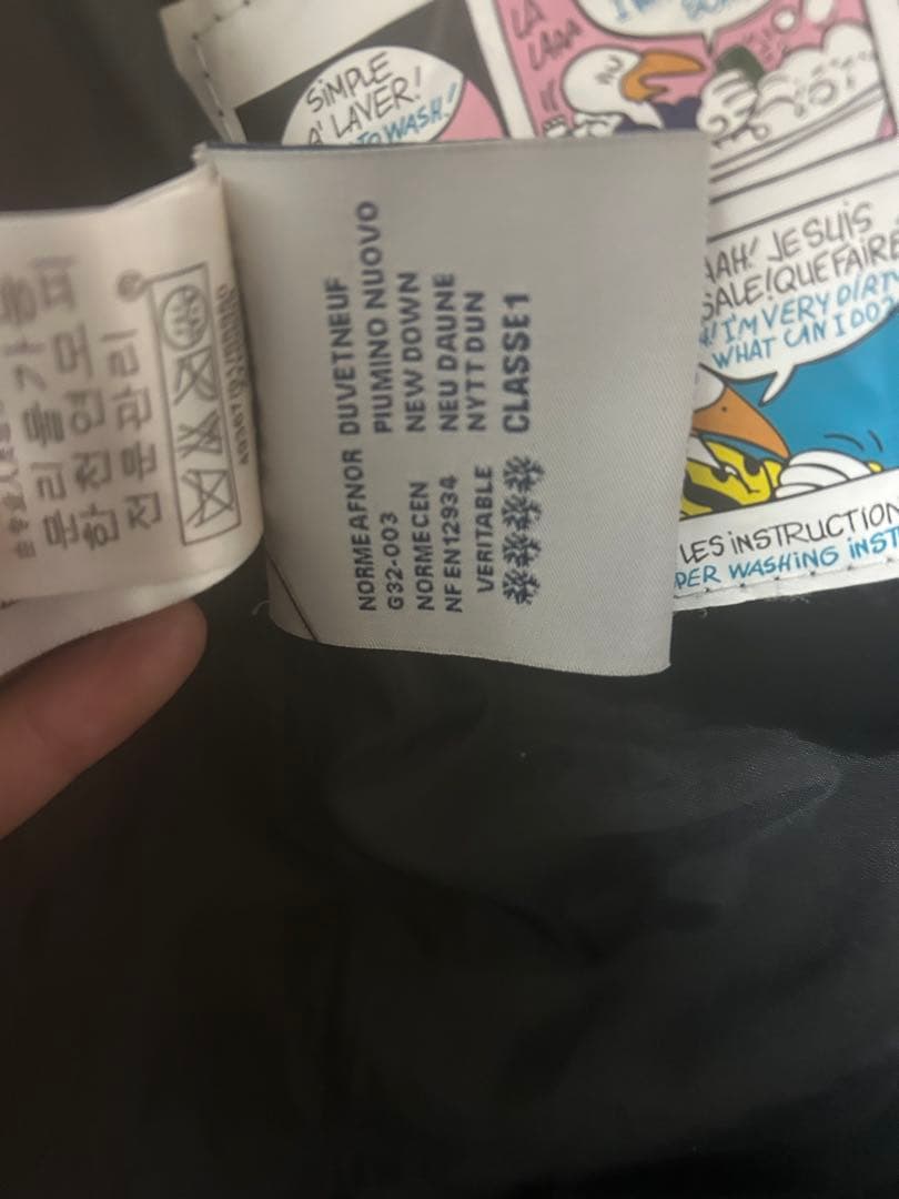 洋*子様 MONCLER black down jacket old size1