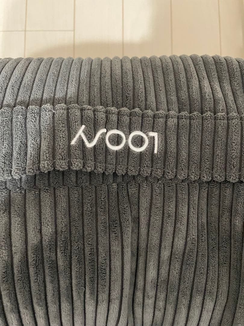 loosy LOOSY 1人掛けビーズソファ チャコール