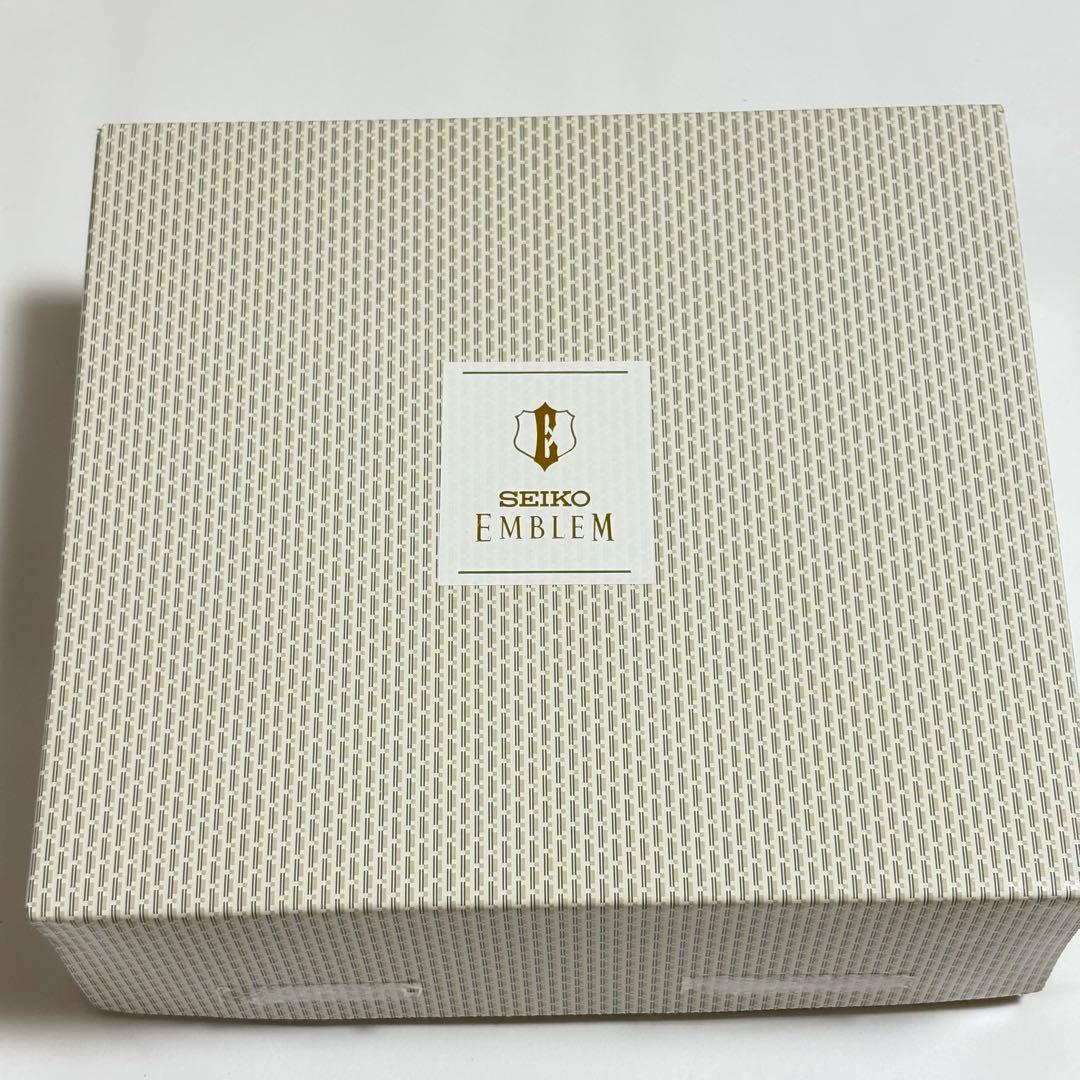 未使用 SEIKO エンブレム HW565W 置時計 銀座和光