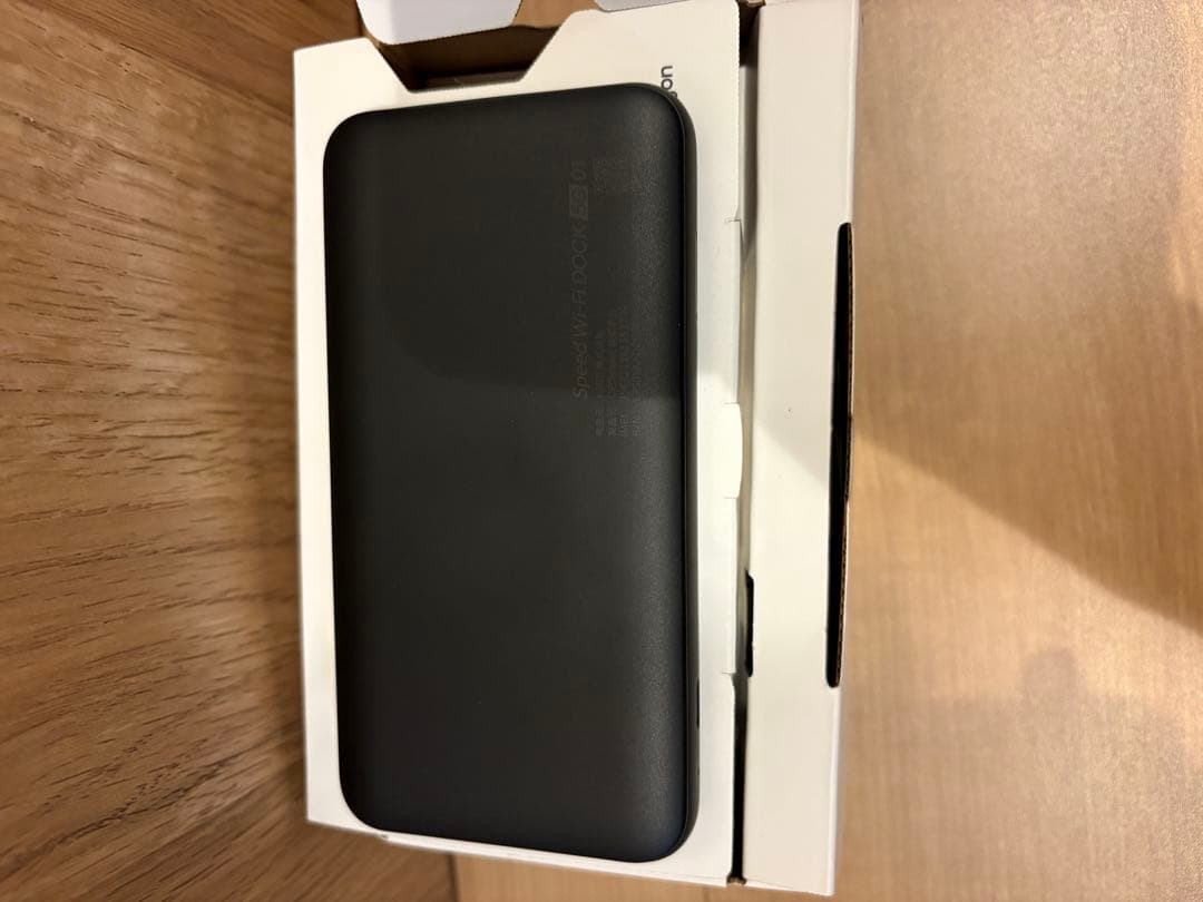 speed wifi dock 5g 01 モバイルルーター