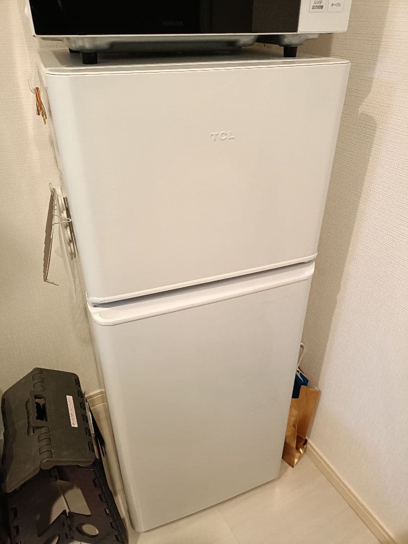 TCL 冷蔵庫 P114AM-W 114L