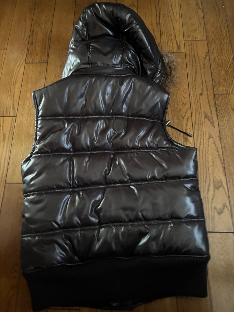 ダウンベスト ファー y2k グランジ opium darkwear