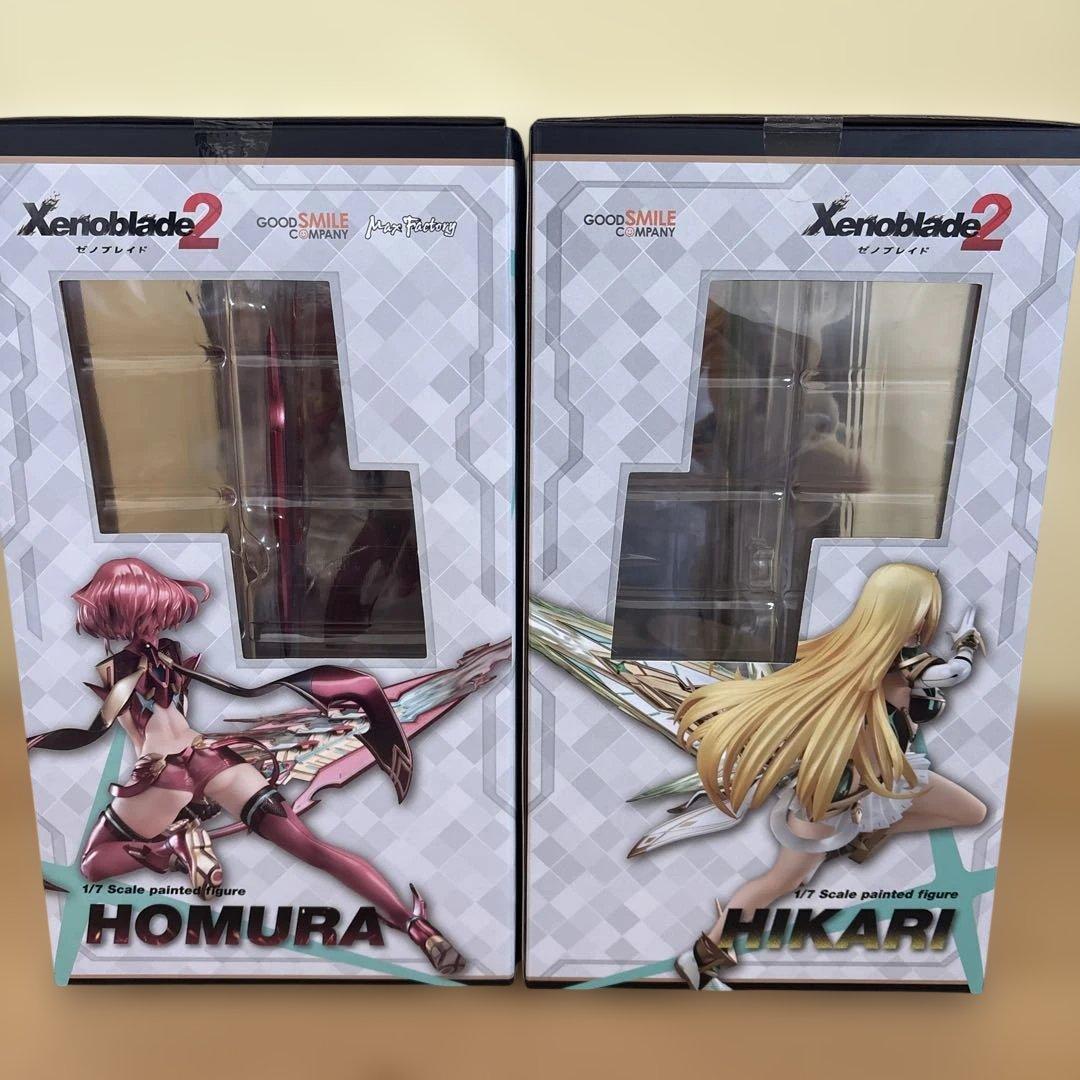 開封済みゼノブレイド2ホムラ ヒカリフィギュアセットグッドスマイルカンパニー