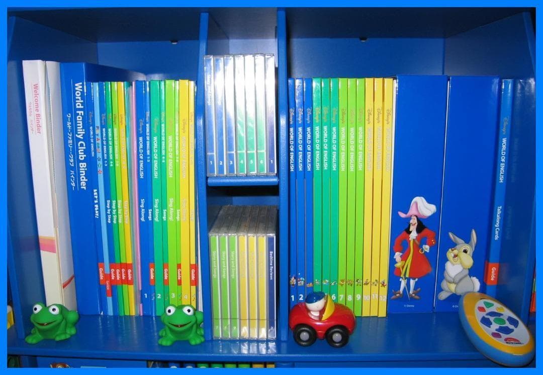 ほぼ2019年【未使用に近いセット】新子役 最上セット ディズニー英語 dwe