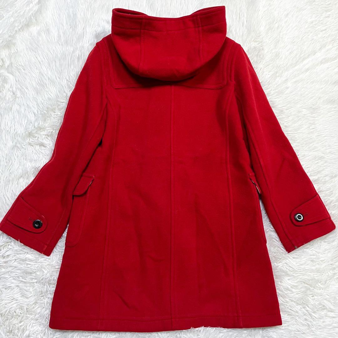 バーバリーロンドン ダッフルコート ダブルフェイス ノバチェック ウール