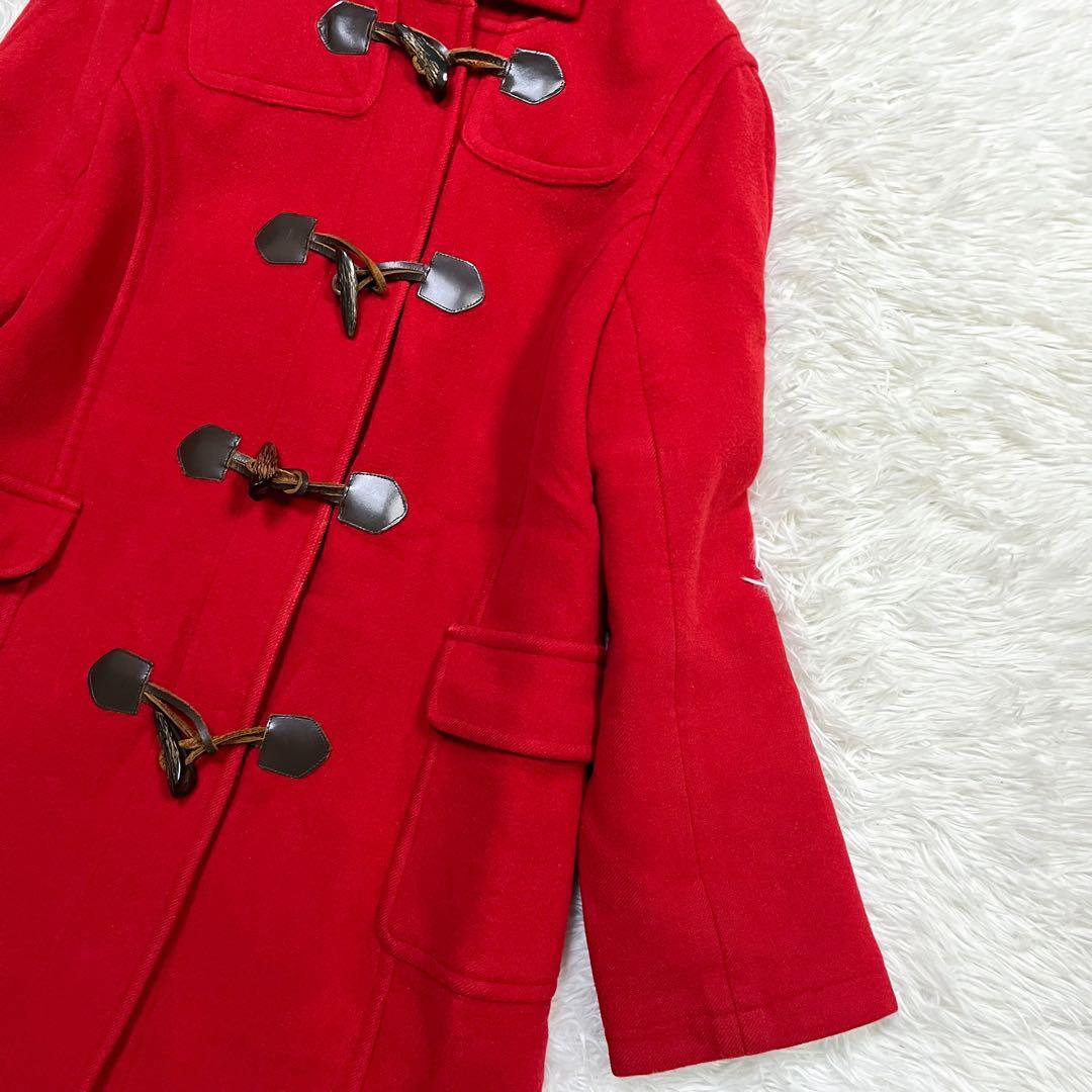 バーバリーロンドン ダッフルコート ダブルフェイス ノバチェック ウール