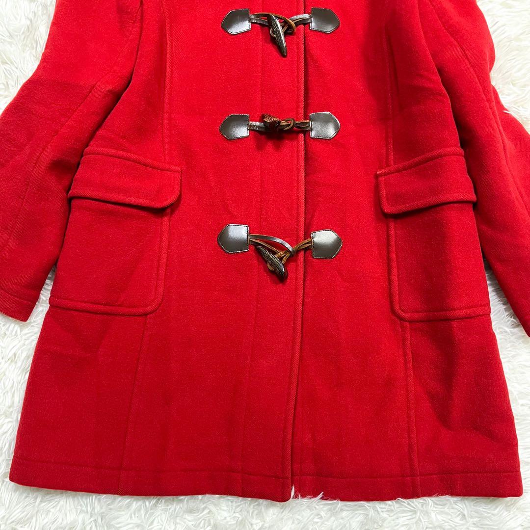 バーバリーロンドン ダッフルコート ダブルフェイス ノバチェック ウール