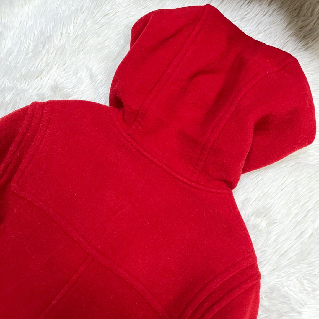 バーバリーロンドン ダッフルコート ダブルフェイス ノバチェック ウール