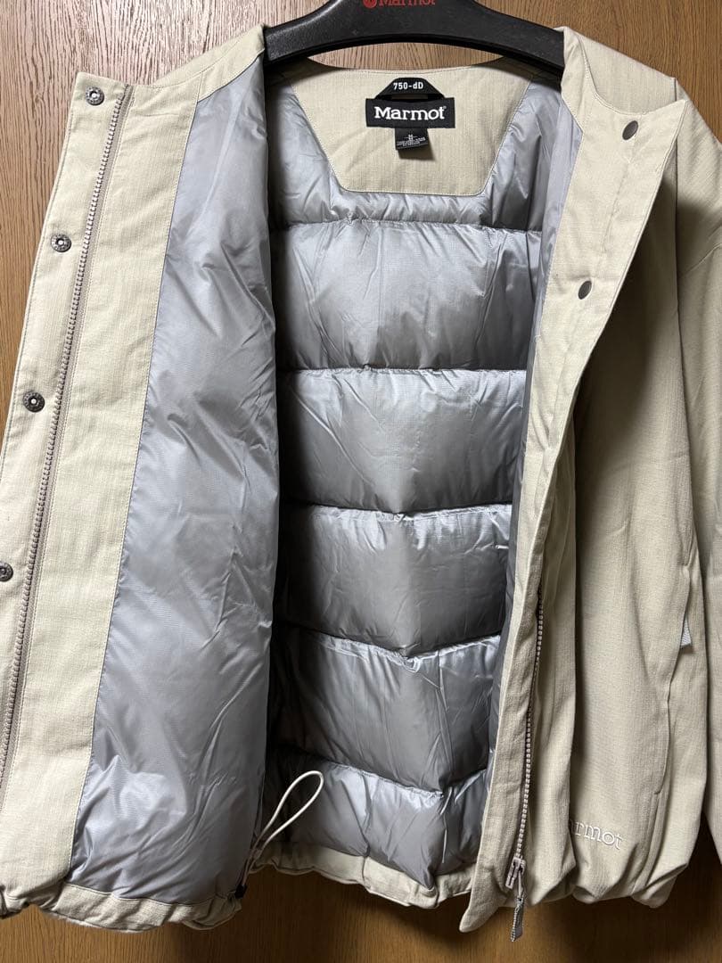 Marmotマーモット● バーナビー ●カラーレス ダウンジャケット ●サイズM