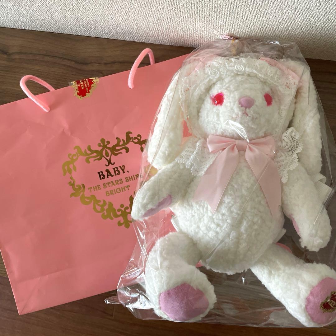 【新品】BABY うさくみゃリュック ミニ　オフ白