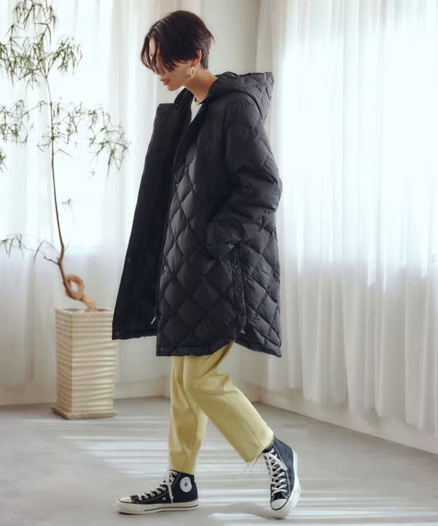 今季新品 TAIONコラボ 2WAY キルティングダウン