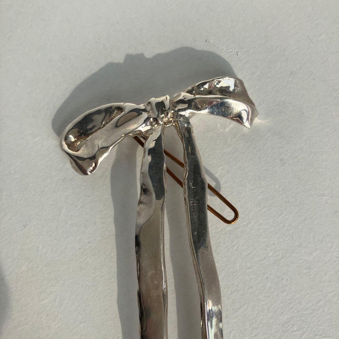 pluie マリポサ　メスクリップ　シルバー