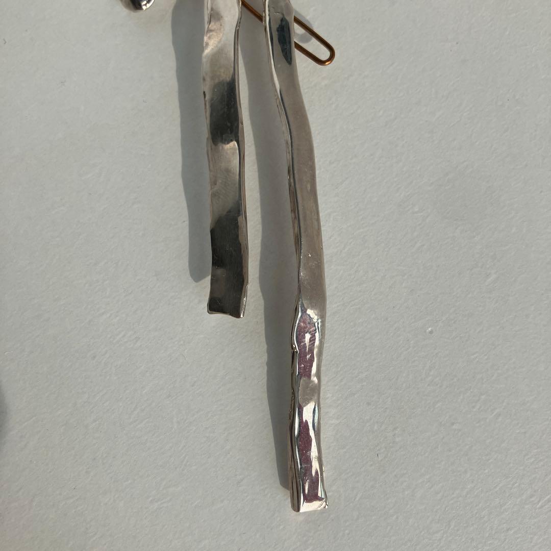 pluie マリポサ　メスクリップ　シルバー