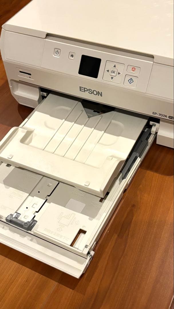 【訳アリ】EPSON EP-707A インクジェットプリンター【おまけ付き】