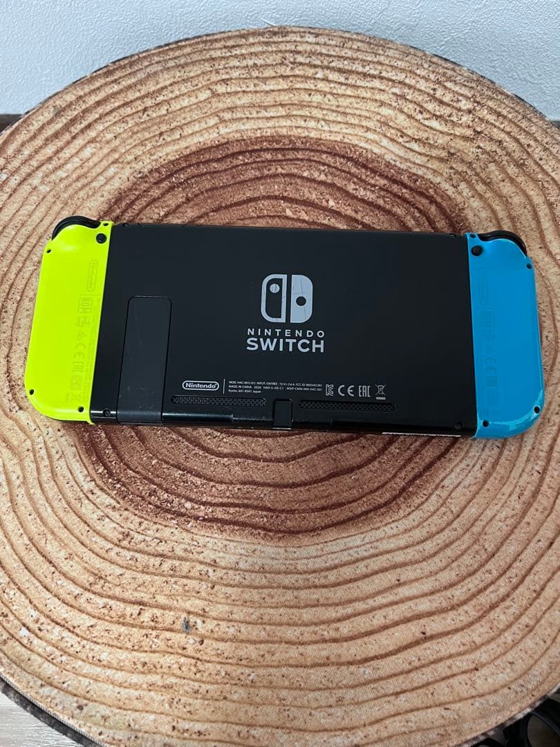 Nintendo Switch ニンテンドースイッチ本体　BLU/YEL箱無し①