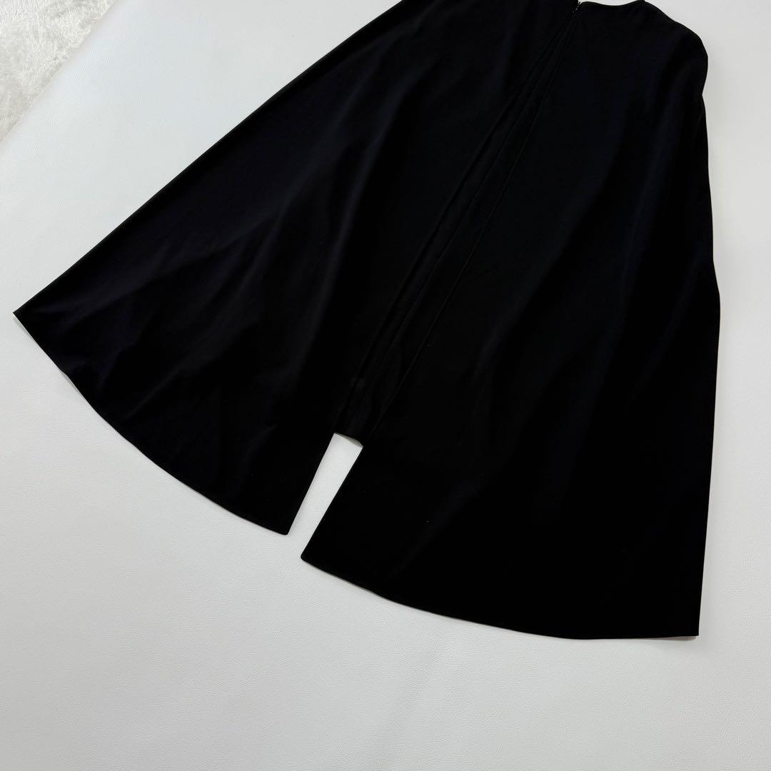 LE PHIL ルフィル ケープドレス ブラック ケープワンピース フォーマル