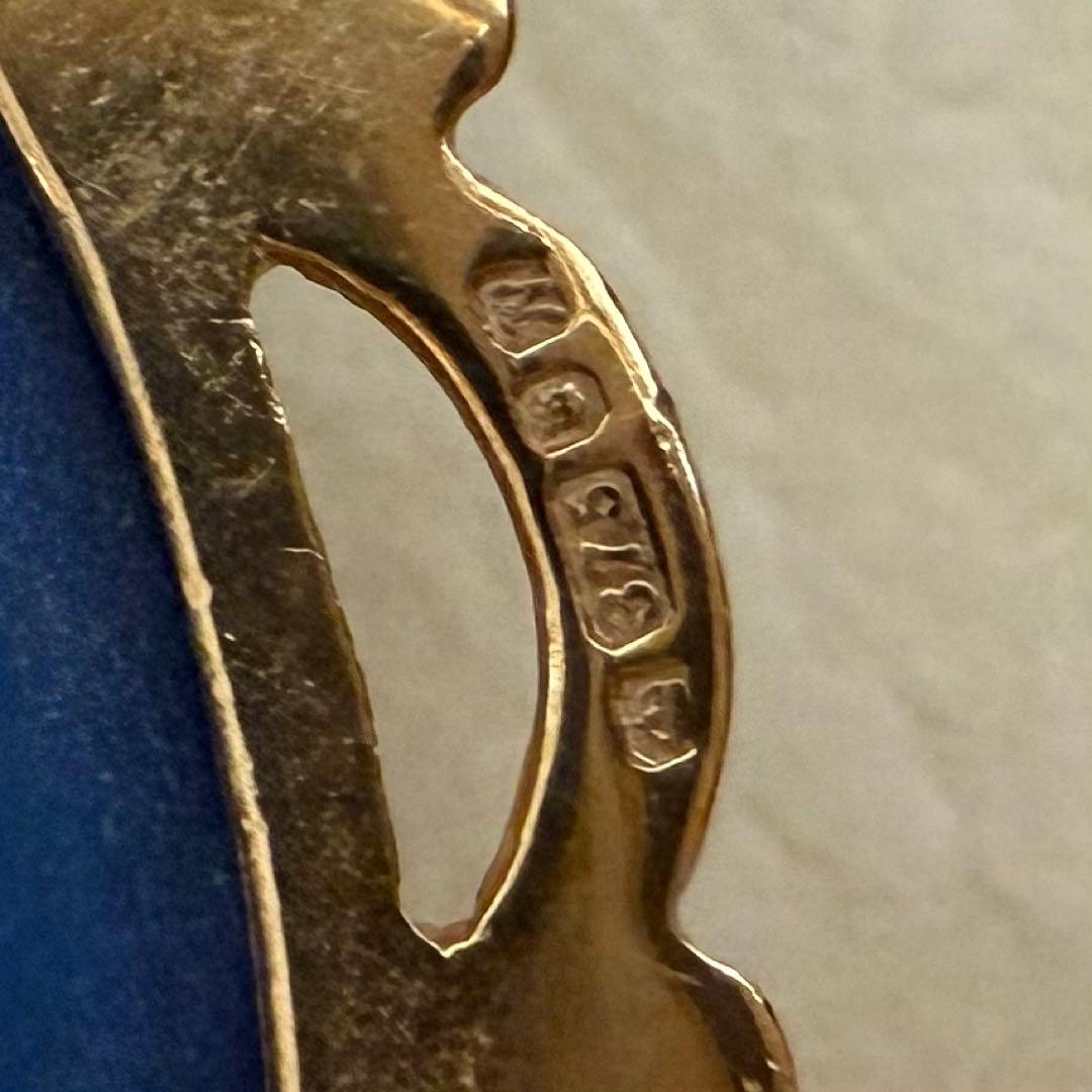 専用　ヴィンテージウェッジウッド9ct/K9 ブローチ　ギリシャ女神像　凝った枠