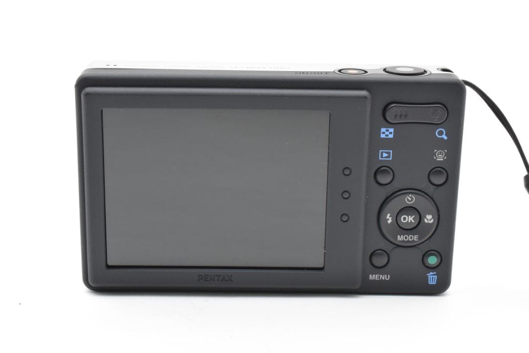 新品級　PENTAX Optio H90 ホワイトシルバー 箱 説明書 M697