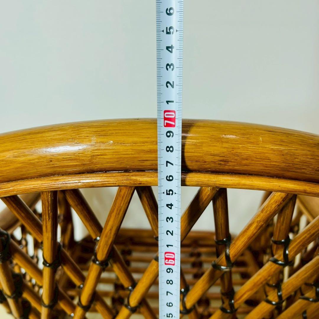 KAZAMA ラタン 籐家具 チェア フレームのみ 飾り棚 花台 インテリア