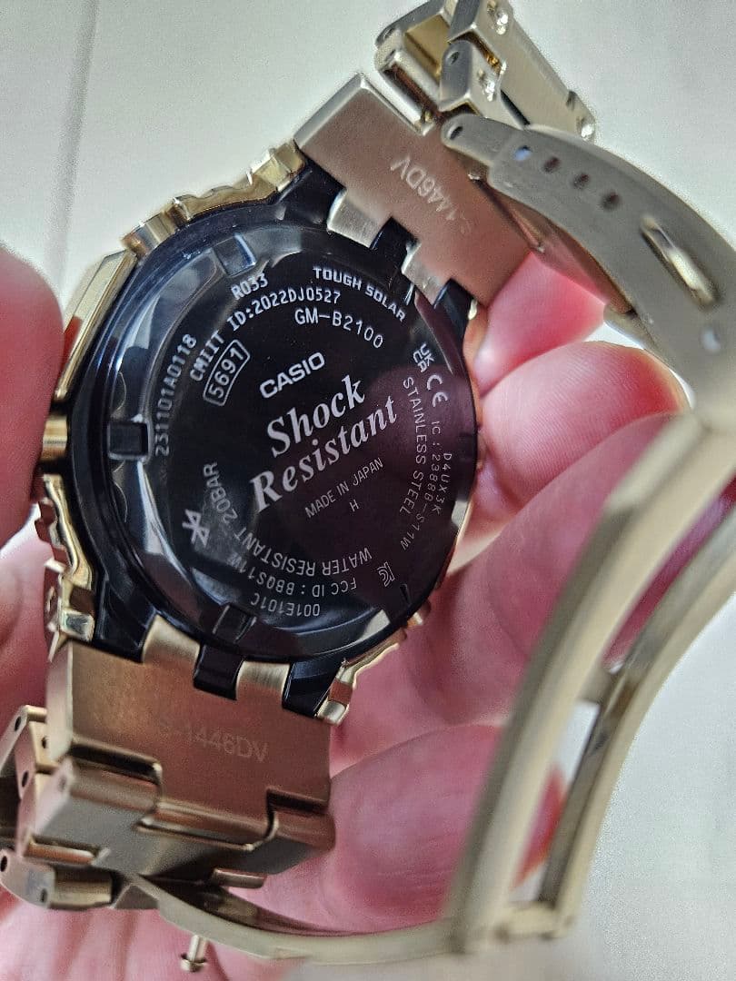 時計 CASIO G-SHOCK GM-B2100GD-9AJF