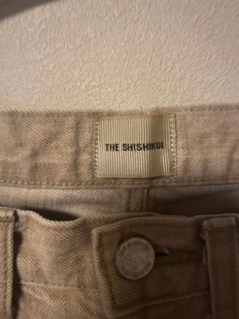 パンツ theSHISHIKUI BASIC JEANS / BEIGE / 26