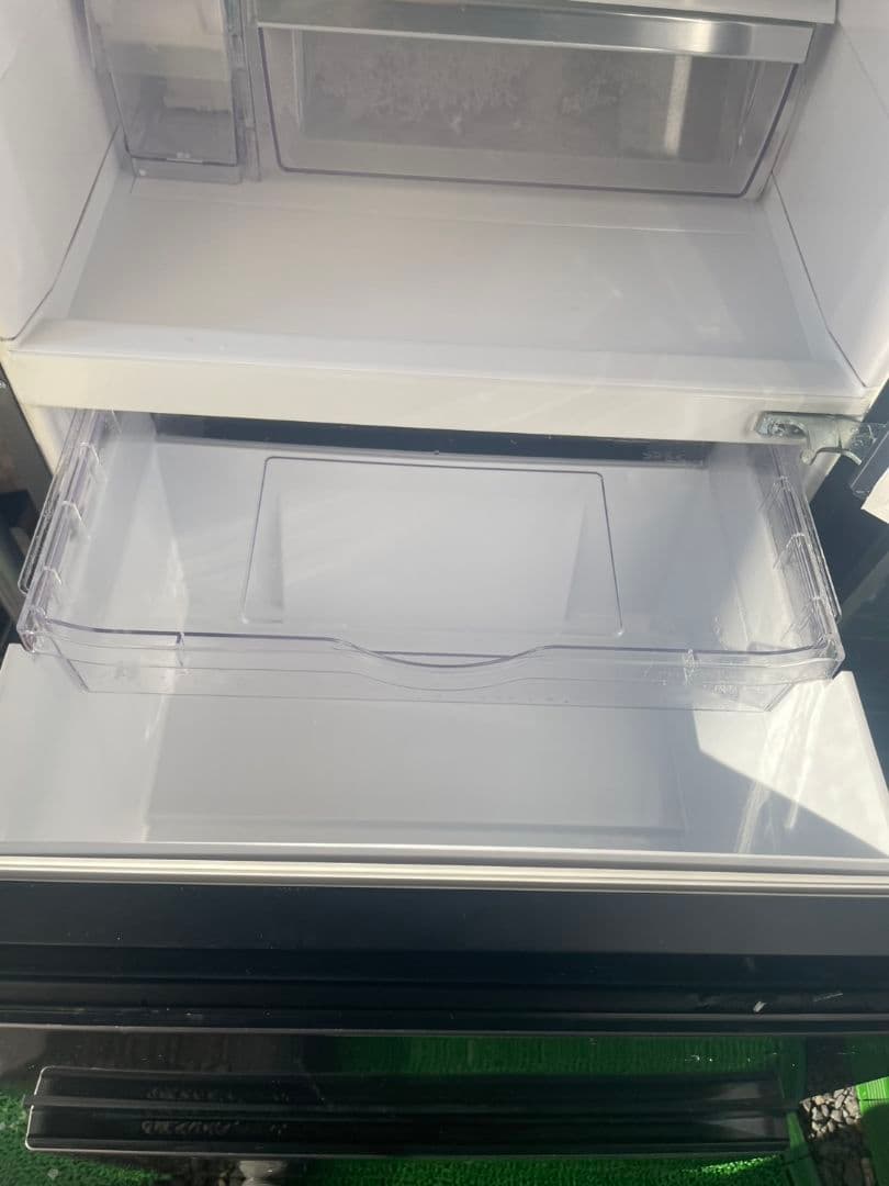 【日立】HITACHI R-V38RV(K) 冷凍冷蔵庫　ブリリアントブラック