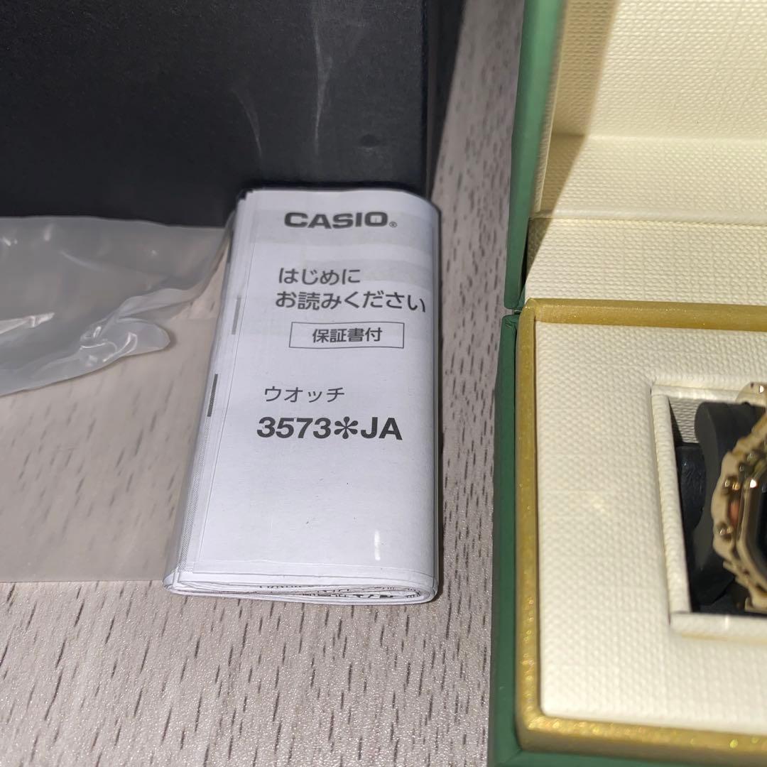CASIO デジタル腕時計 3573 ゴールド/ブラック