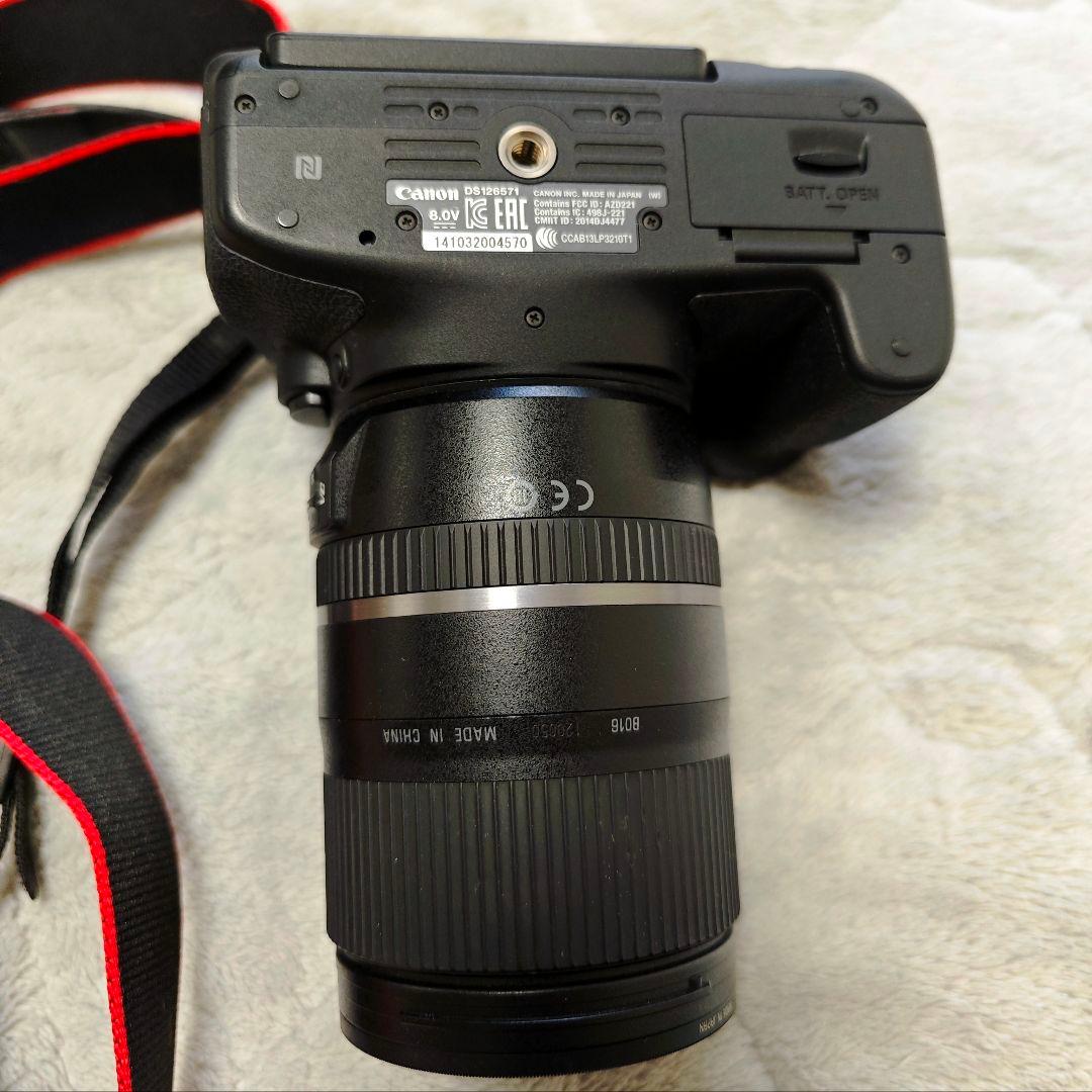 Canon EOS kiss x 8i Tamronレンズ付き