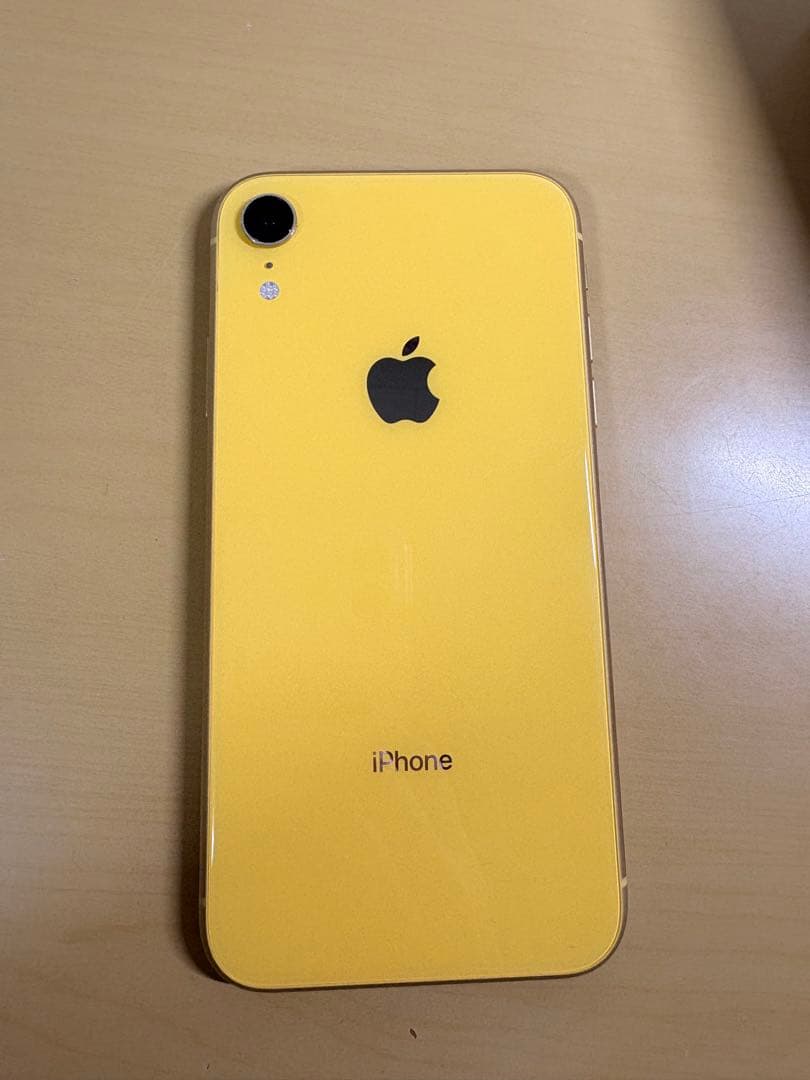 Apple iPhone XR イエロー　64GB