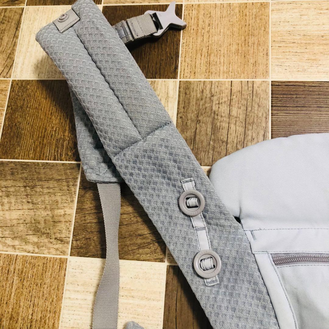 【美品】エルゴベビー　オムニブリーズ 抱っこ紐 OMNI BREEZE グレー