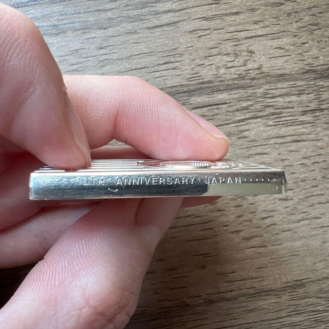  Japan 10周年記念 シルバープレート 純銀　シルバー999