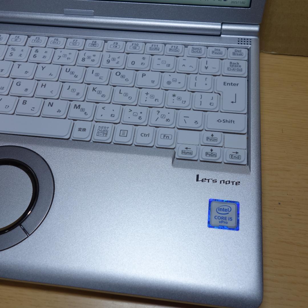 レッツノート SV8◆Core i5-8365U/256G/8G/電池長持ち